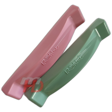 polerka zielona + różowa P.SHINE-manicure japoński